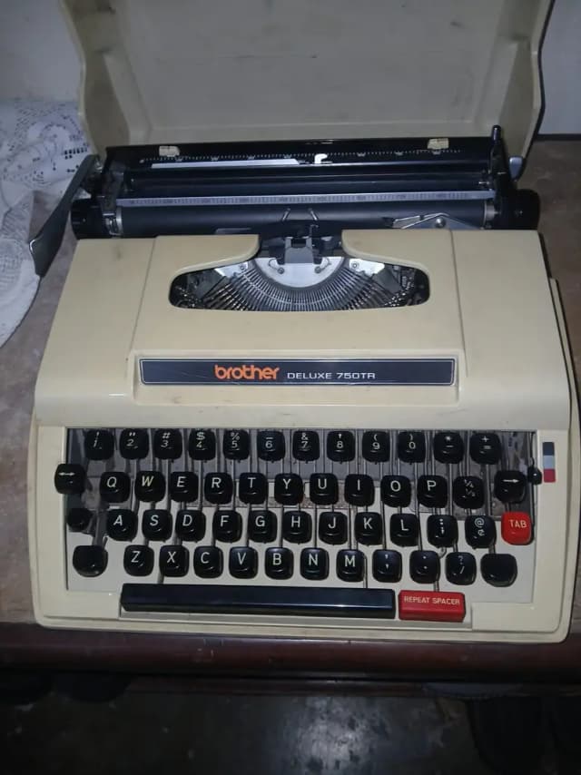 Type writer.