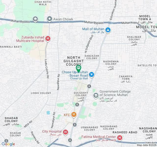 Commerical Office, Shops, Hall, Building for rent Multan(03277342171)
