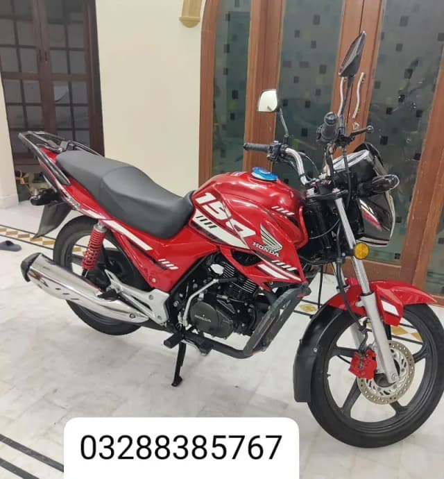 Honda CB 150 2023 - Luscious Red - Well Maintained - Karachi Reg