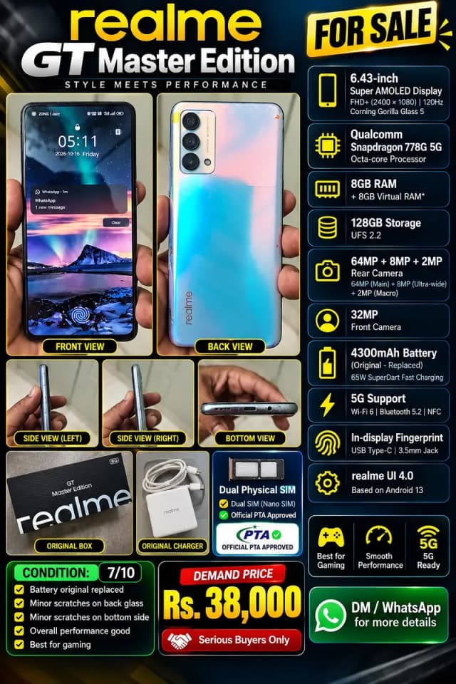 Realme GT Master Edition