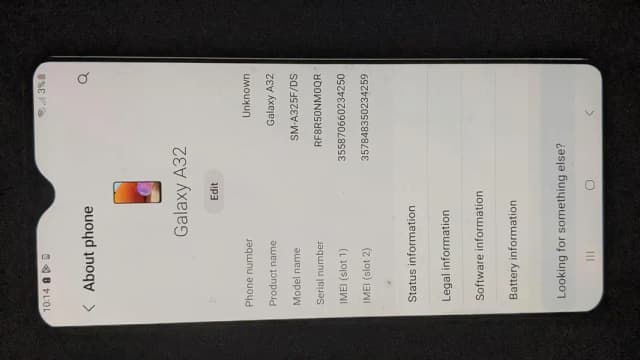 Samsung Mobile A32