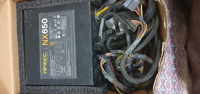 Antec NX650 650W Gaming Power Supply (80 Certified) - 10/10 Condition