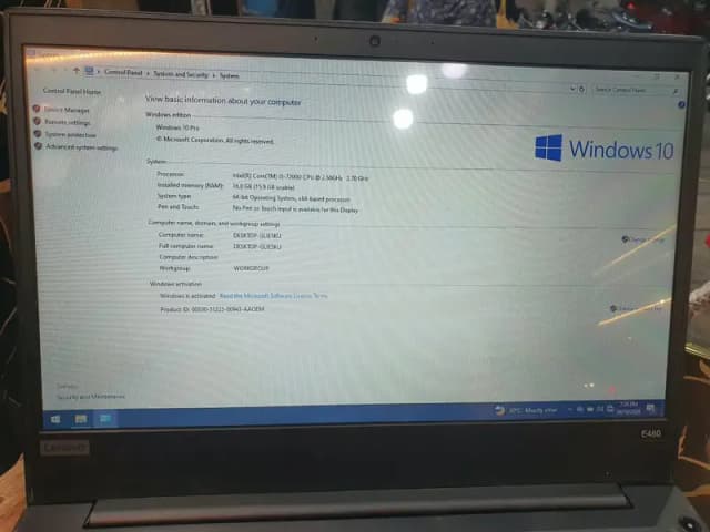 lenovo Laptop 16 256