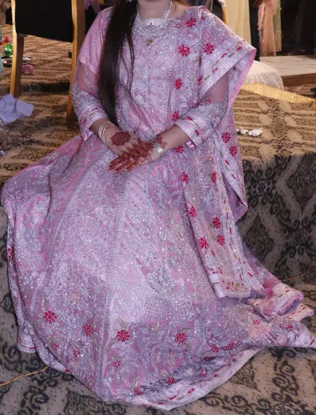 Long pink maxi