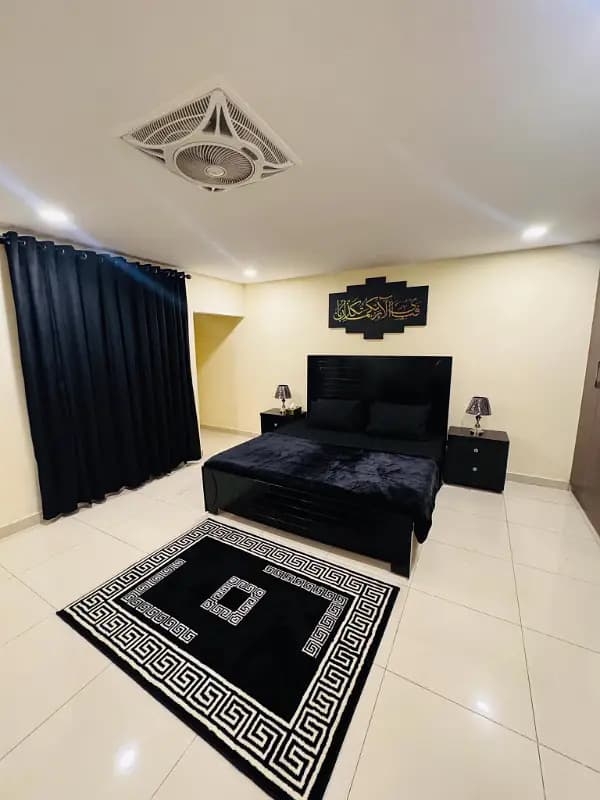 Apartment available for daily basis 1bed ROM full furnished apartments Safe and scour place