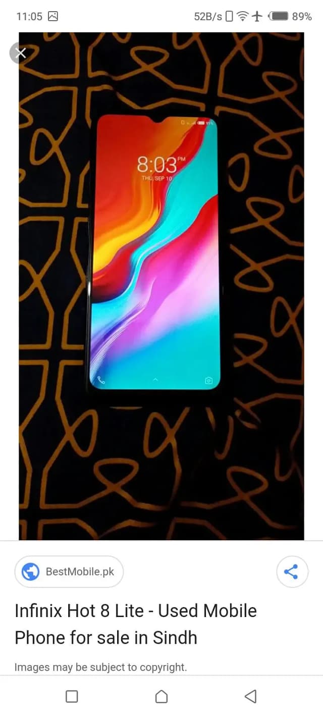 Infinix Hot 8 Lite