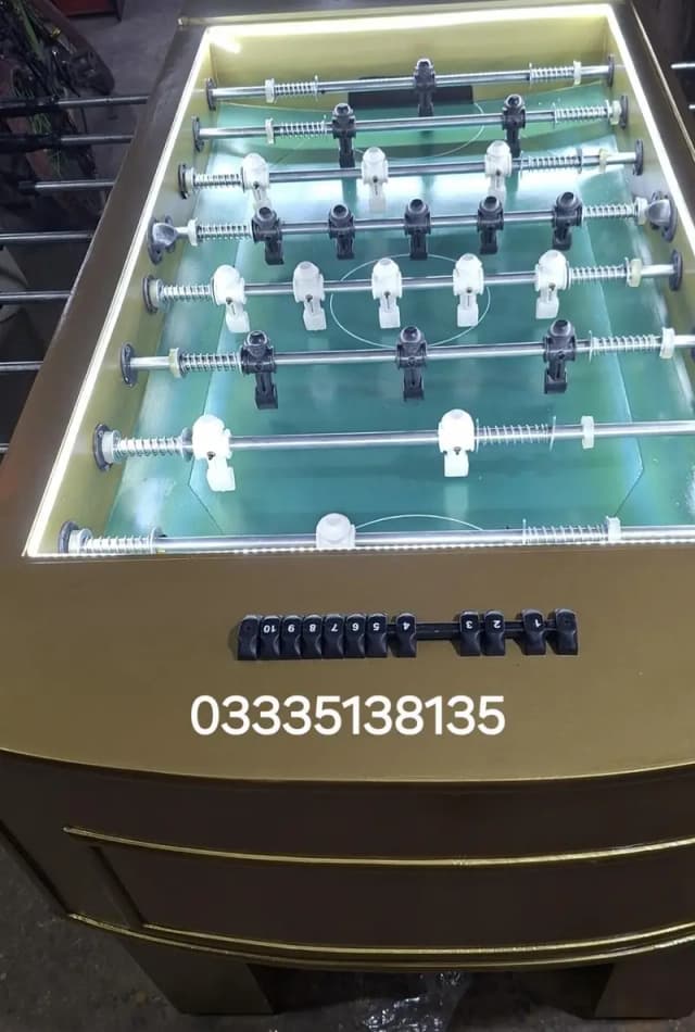 foosball footbal games table tennis billard carom token games