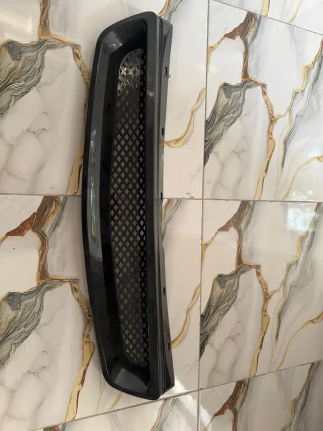 Honda Sports Mesh Front Grille - Piano Black Finish