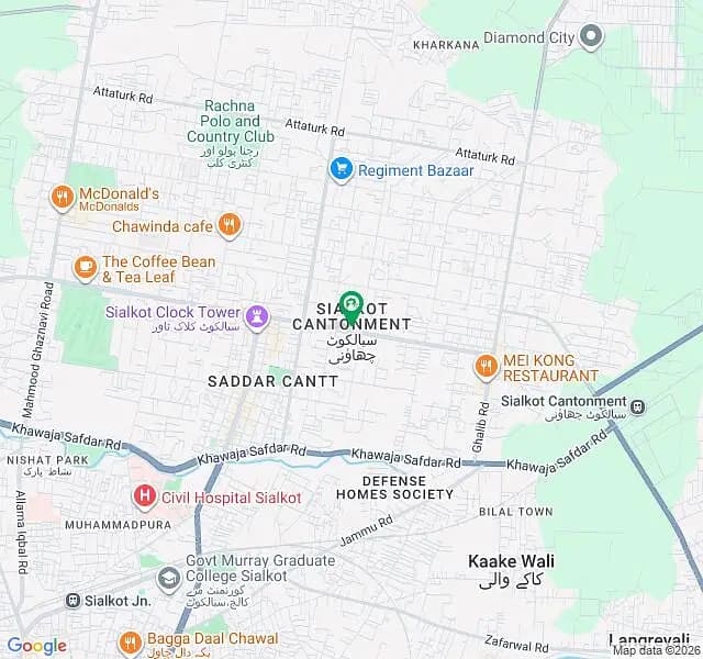 Triple Storey COMMERCIAL SHOP For Sale At CANTT Ghanta Ghar Road Opposite Side Of Retro Pizza