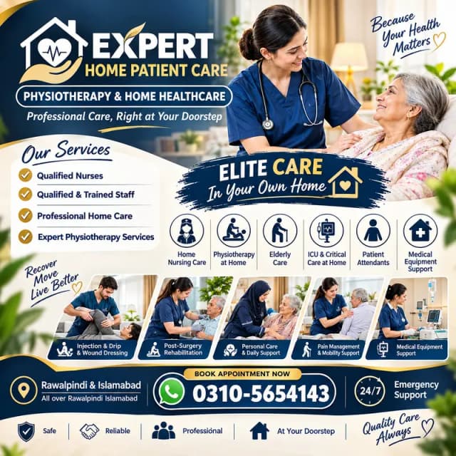 Reliable Home Patient Care – Trusted Staff, Better Care