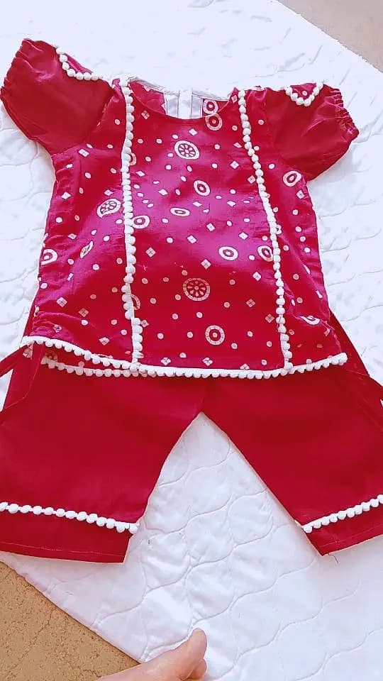 baby dress stitching