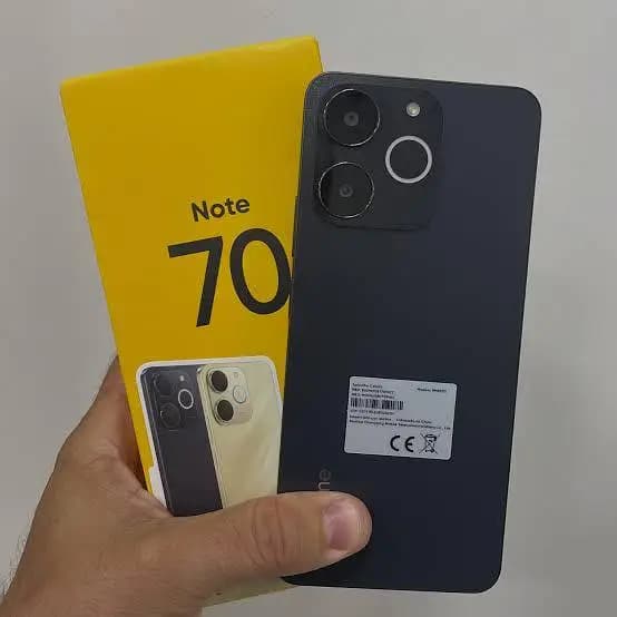 Realme note 70 complete Saman with box and original charger
