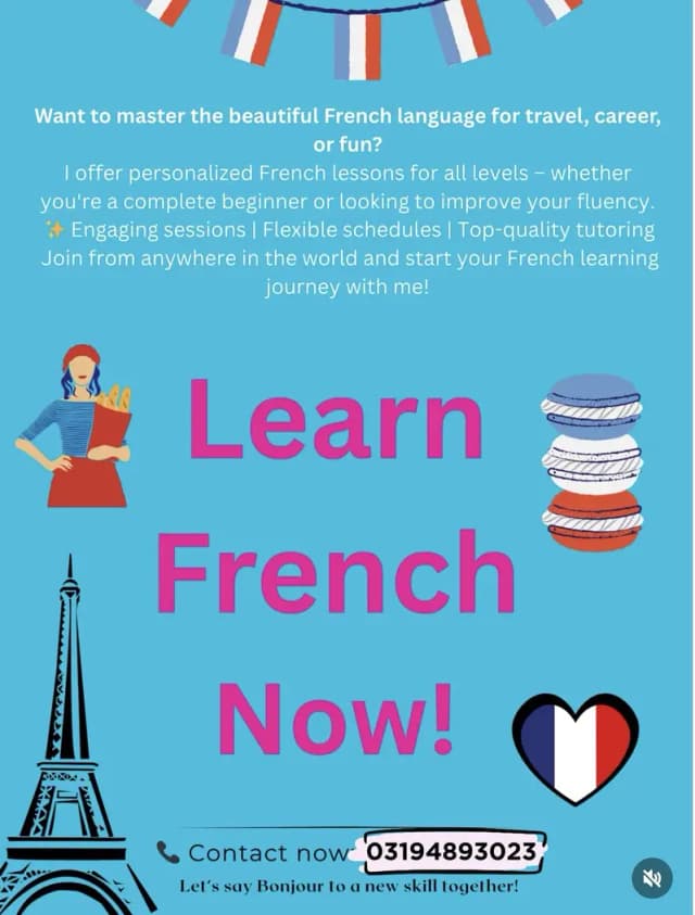 Online Tutors | French Language (DELF/TEF) & O/A Level Subjects⁠
