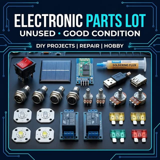 Electronic Components and DIY Project Parts