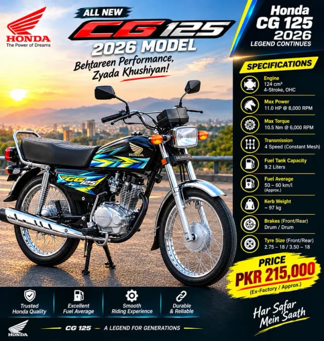 Honda CG 125 2026