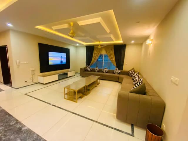Kanal Luxury Furnish house For Rent Bahria town phase 7