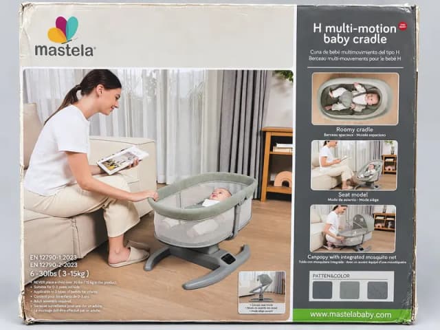 Mastela Baby Cradle & Swing & Baby cot