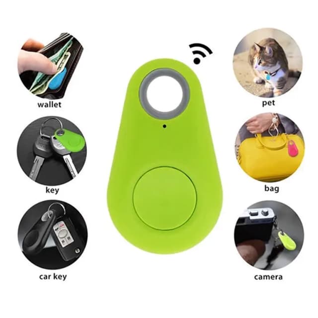 Smart Tag Bluetooth Tracker Finder for Bag Wallet Keys Pets, Wireless GPS Locator Anti-Lost Key Finder