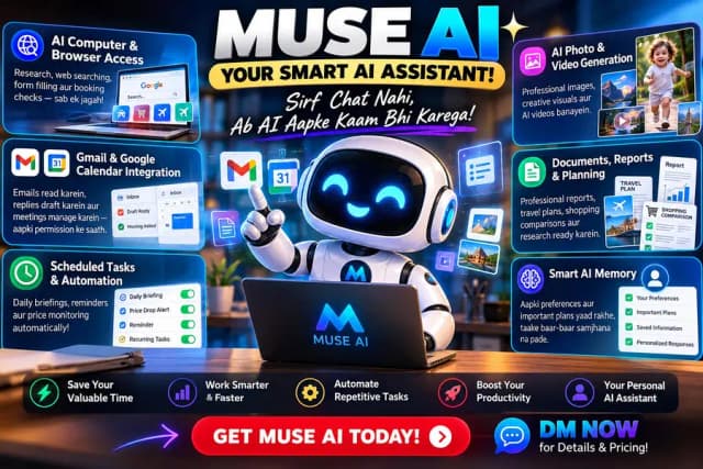 Muse Ai your own e-mail without vpn