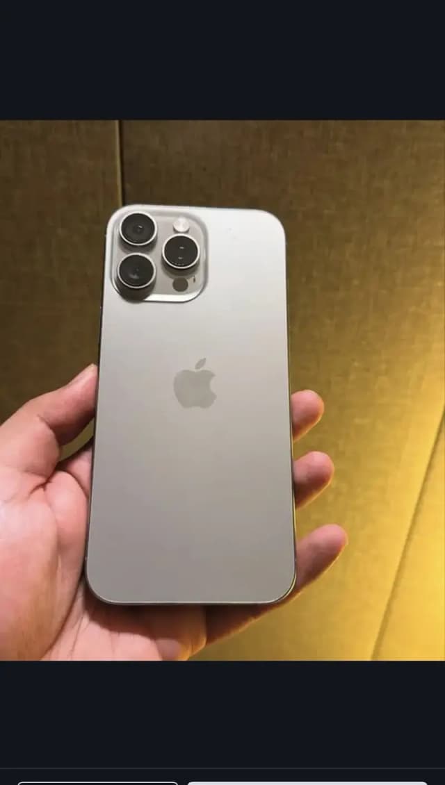 Apple iPhone 16 Pro Max jv 256gb natural waterpack