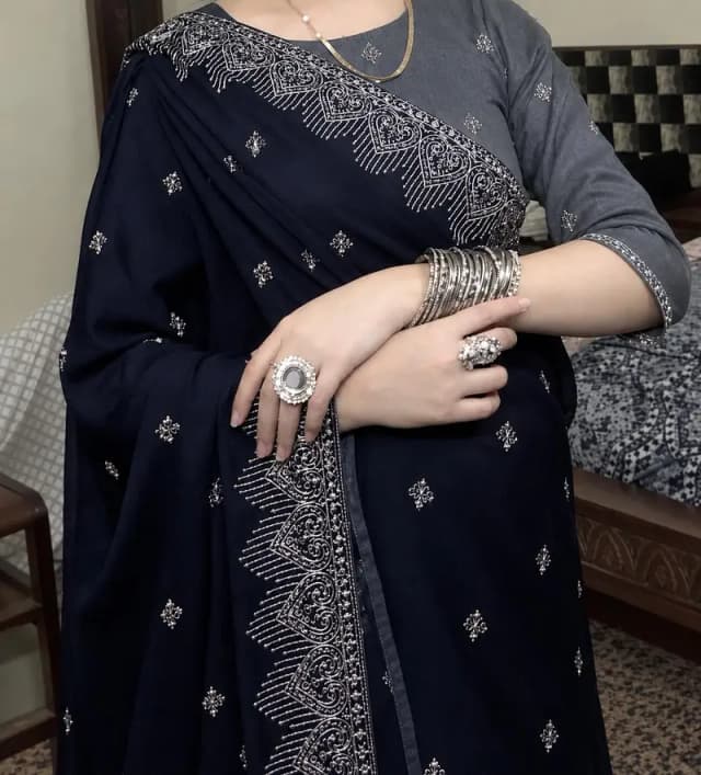 Party wear Saree ,1 Time Use