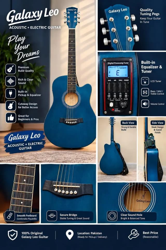 Acoustic + Electric Guitar