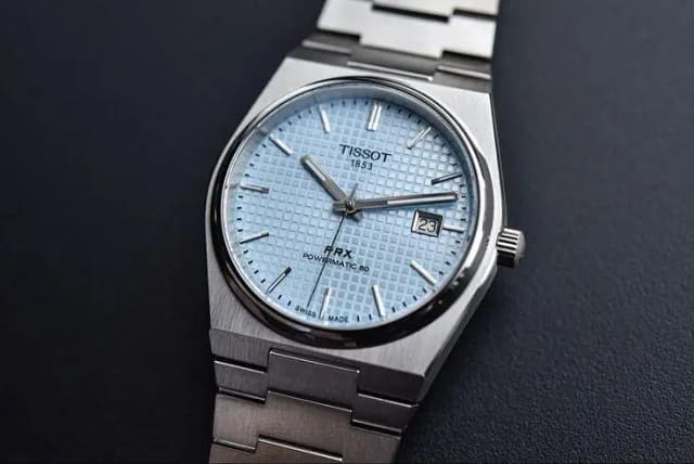 Tissot PRX Powermatic 80 Ice Blue Dial - Premium Luxury Edition
