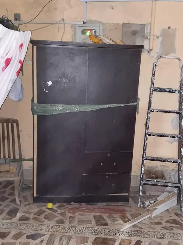 Wardrobe and 2 Side Tables