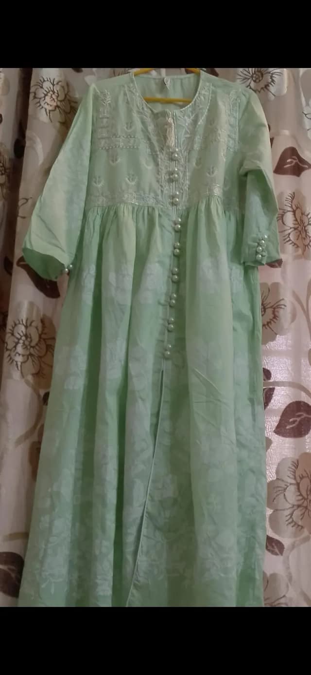 lawn ethnic frok for sale