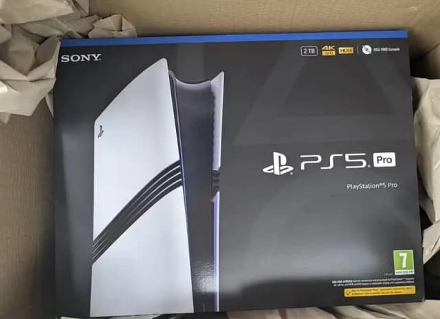 Sony Playstation PS5 Pro Disk edition 2TB with complete box (PS5)
