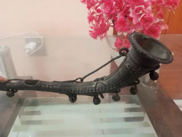 Dhokra Tribal horn pipe
