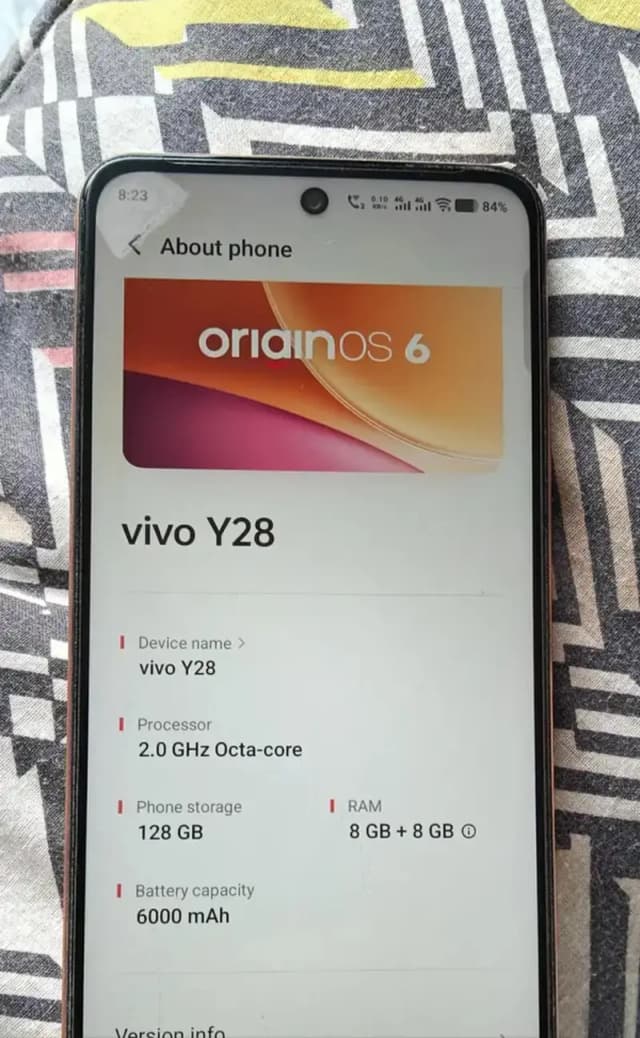 vivo y28 urgent sale