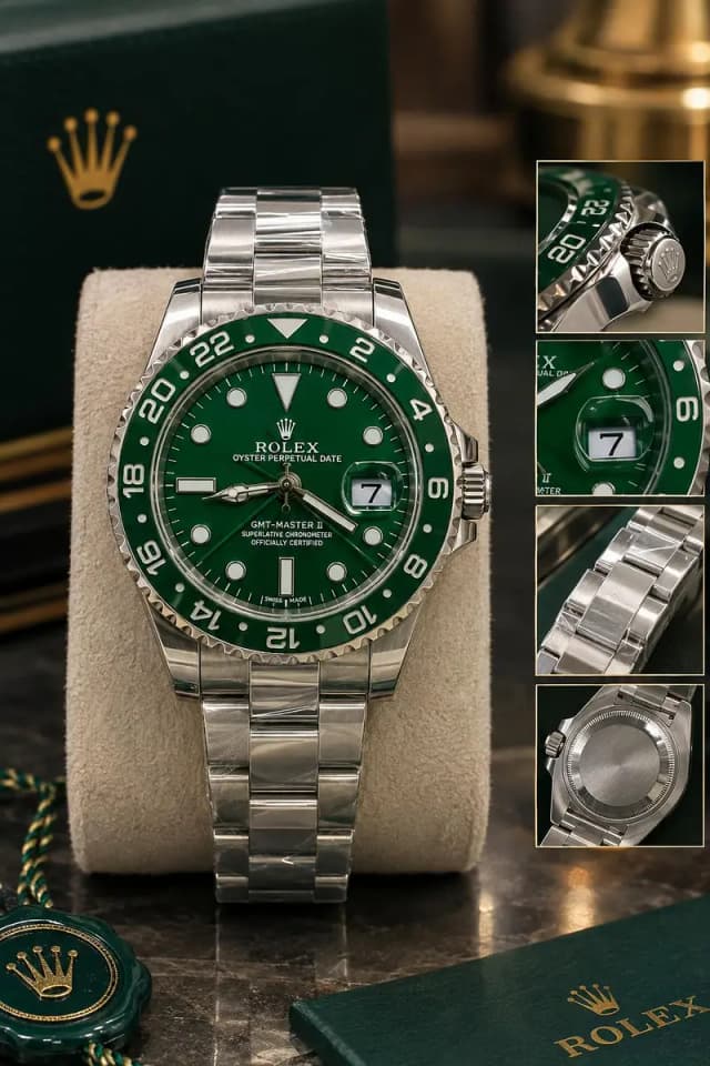 Stylish Green Dial Watch for Sale in Kasur – Rs. 2500