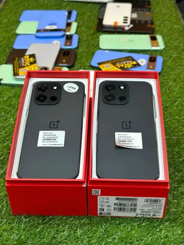 Oneplus Turbo 6 Full box lush Official PTA 12gb 256gb