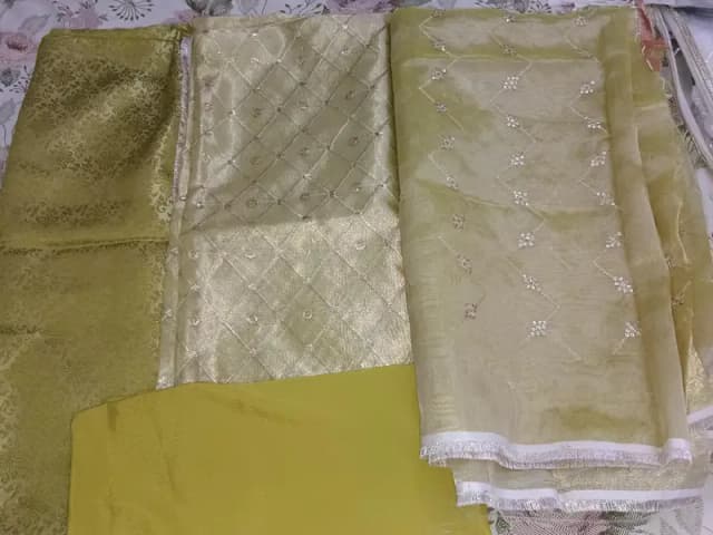 chiffon 3pice dress