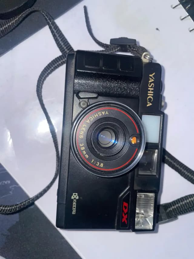 Yashica MF-2 Super DX 35mm Vintage Film Camera with Case